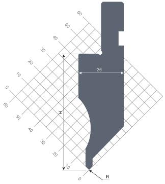 пуансон STP 4802 88 R0.6